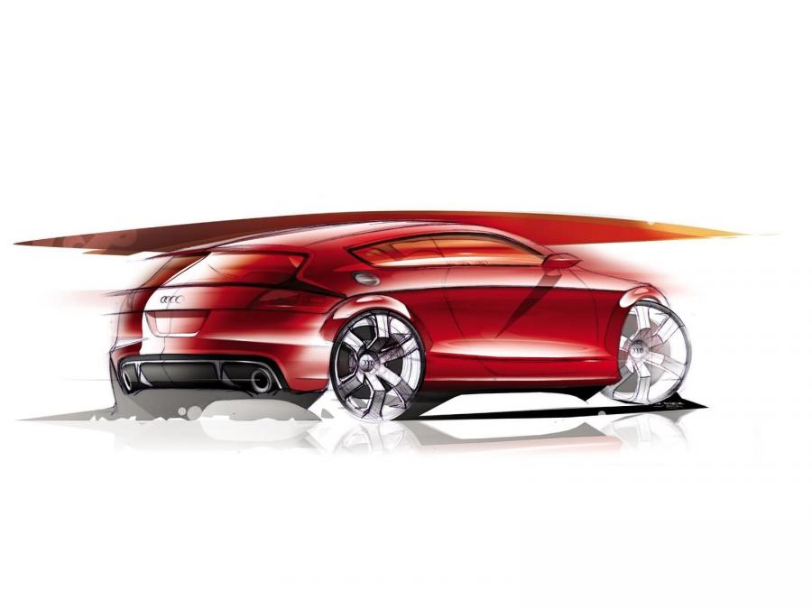 Эскиз Audi TT Shooting Brake Concept 2005 года  (фото 17 из 17)